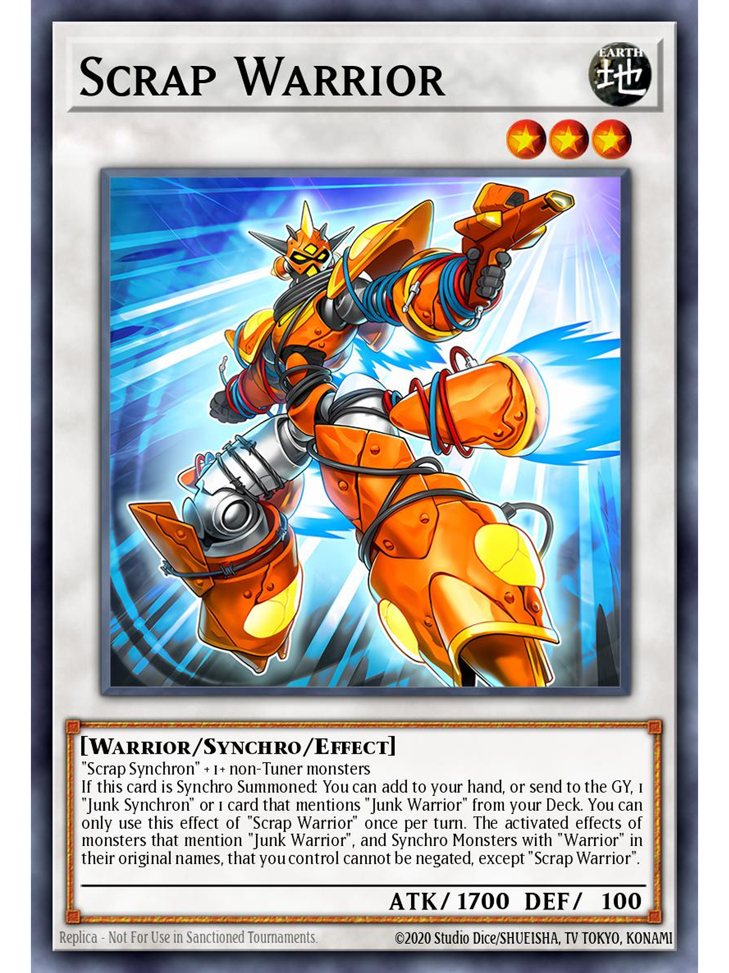 Scrap Warrior - L5DD-ENY33 - Ultra Rare 1st Edition 1