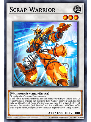 Scrap Warrior - L5DD-ENY33 - Ultra Rare 1st Edition
