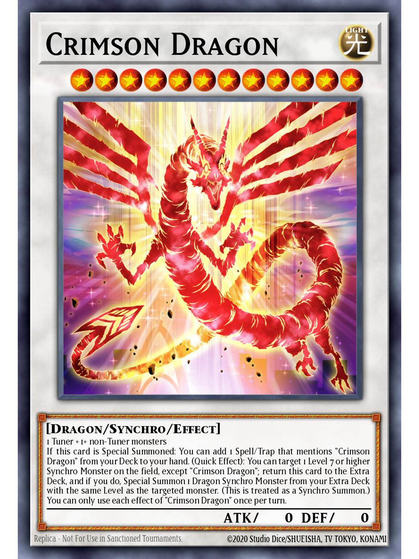 Crimson Dragon - L5DD-ENY41 - Common 1st Edition 1