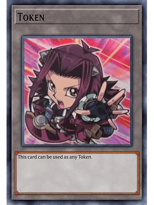 Token (Akiza) - L5DD-ENS04 - Secret Rare 1st Edition