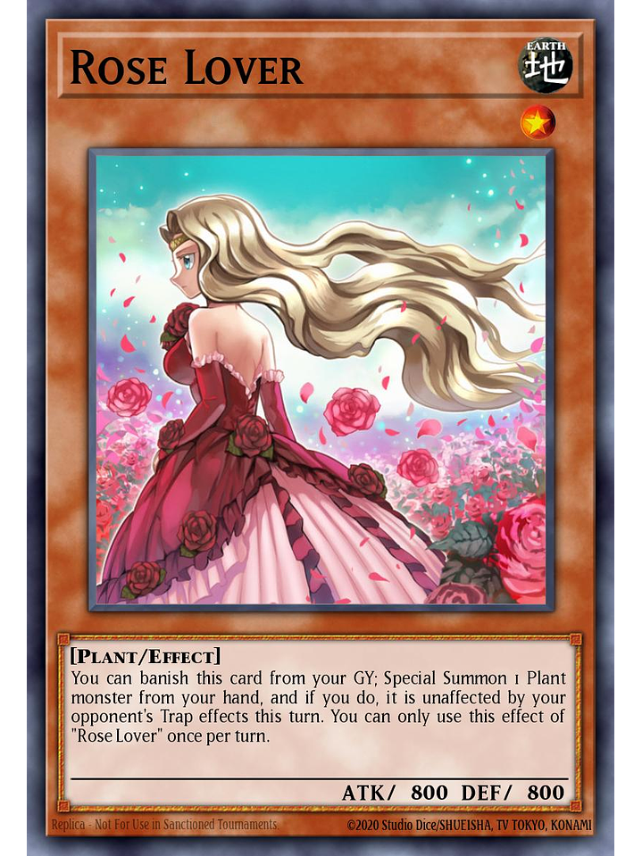 Rose Lover - L5DD-ENA04 - Common 1st Edition 1