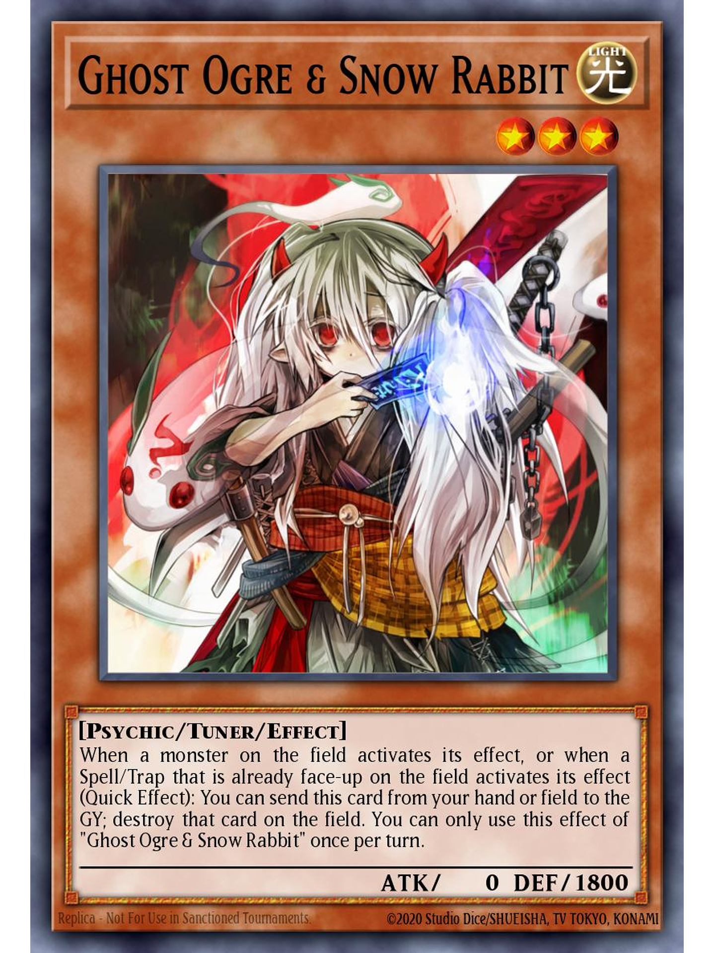 Ghost Ogre & Snow Rabbit - L5DD-ENA06 - Common 1st Edition 1