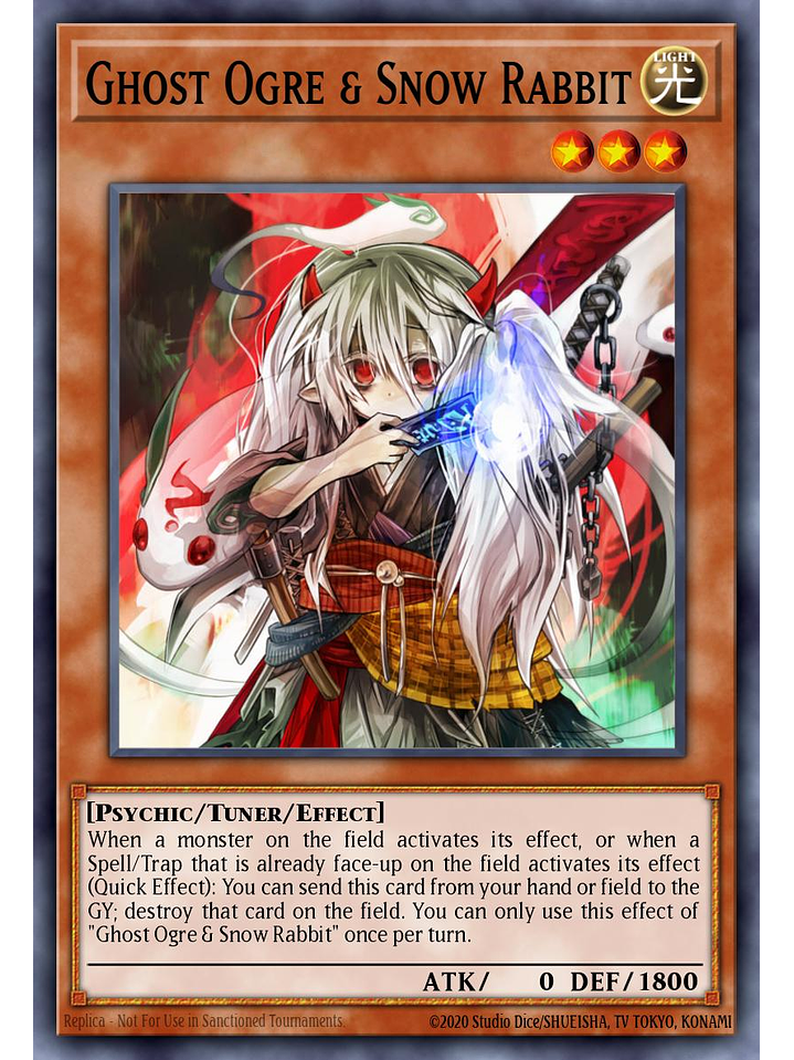 Ghost Ogre & Snow Rabbit - L5DD-ENA06 - Common 1st Edition 1