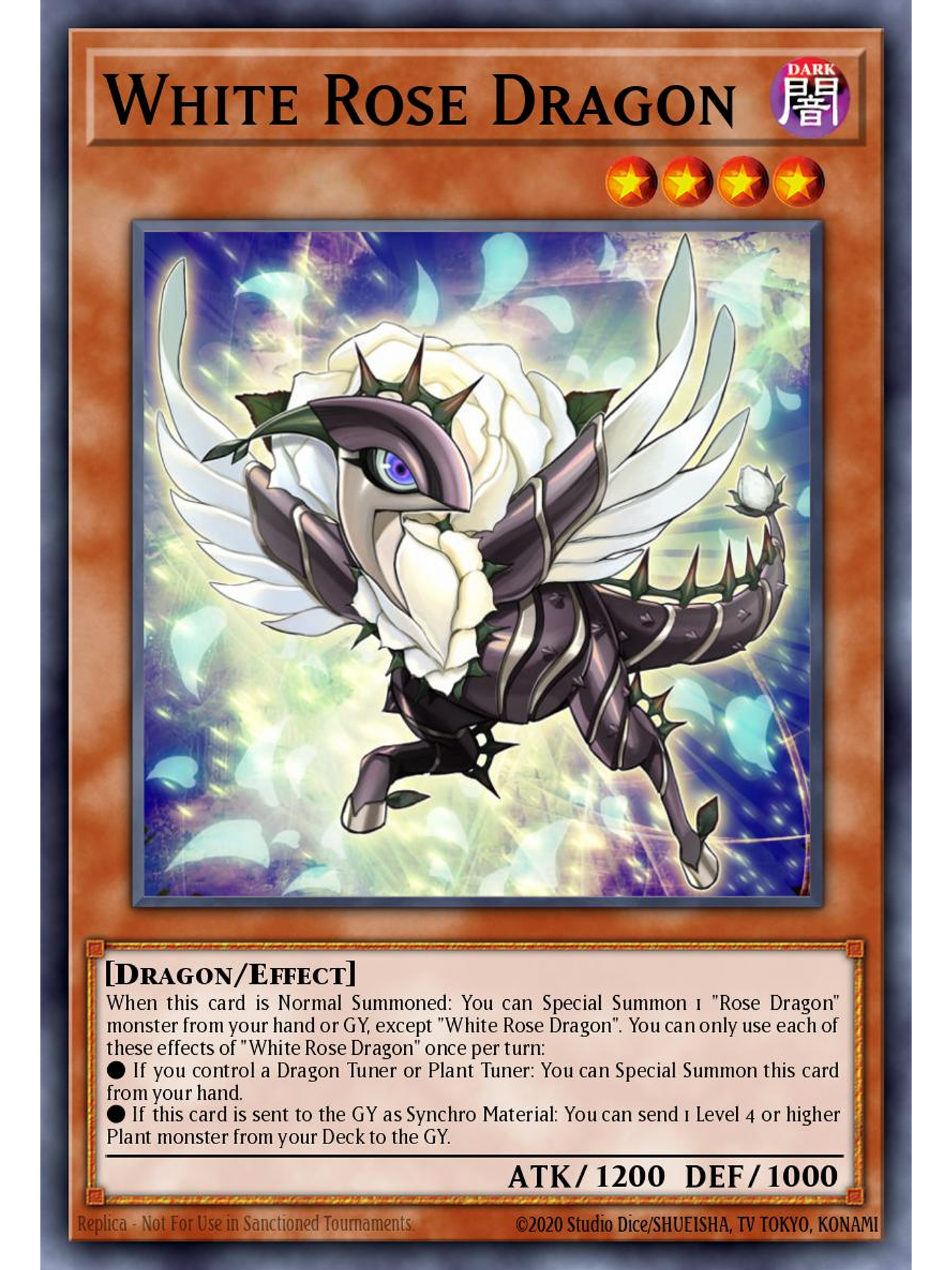 White Rose Dragon - L5DD-ENA08 - Common 1st Edition 1