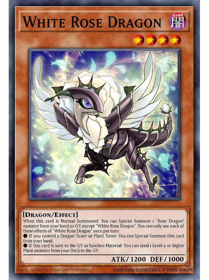 White Rose Dragon - L5DD-ENA08 - Common 1st Edition 1