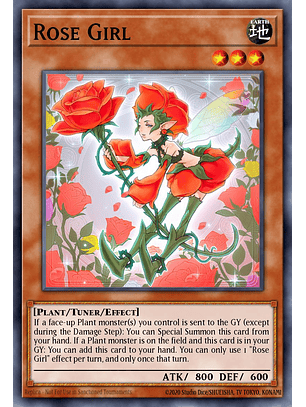 Rose Girl - L5DD-ENA11 - Common 1st Edition