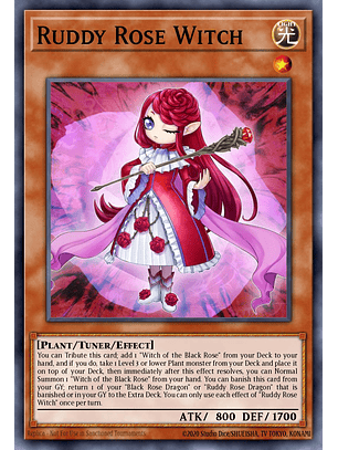 Ruddy Rose Witch - L5DD-ENA13 - Common 1st Edition