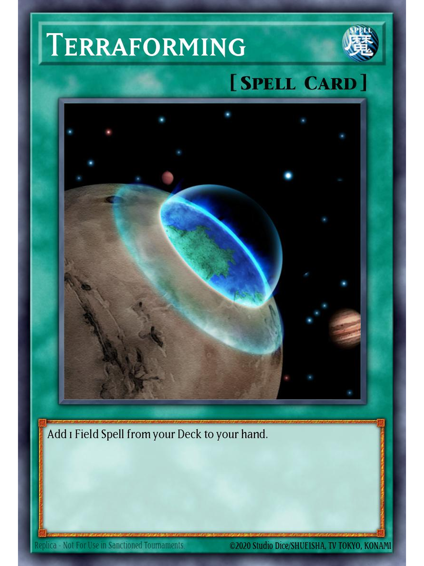 Terraforming - L5DD-ENA16 - Common 1st Edition 1