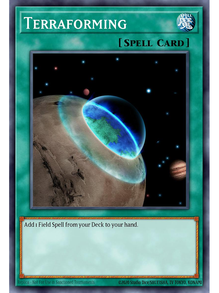 Terraforming - L5DD-ENA16 - Common 1st Edition 1