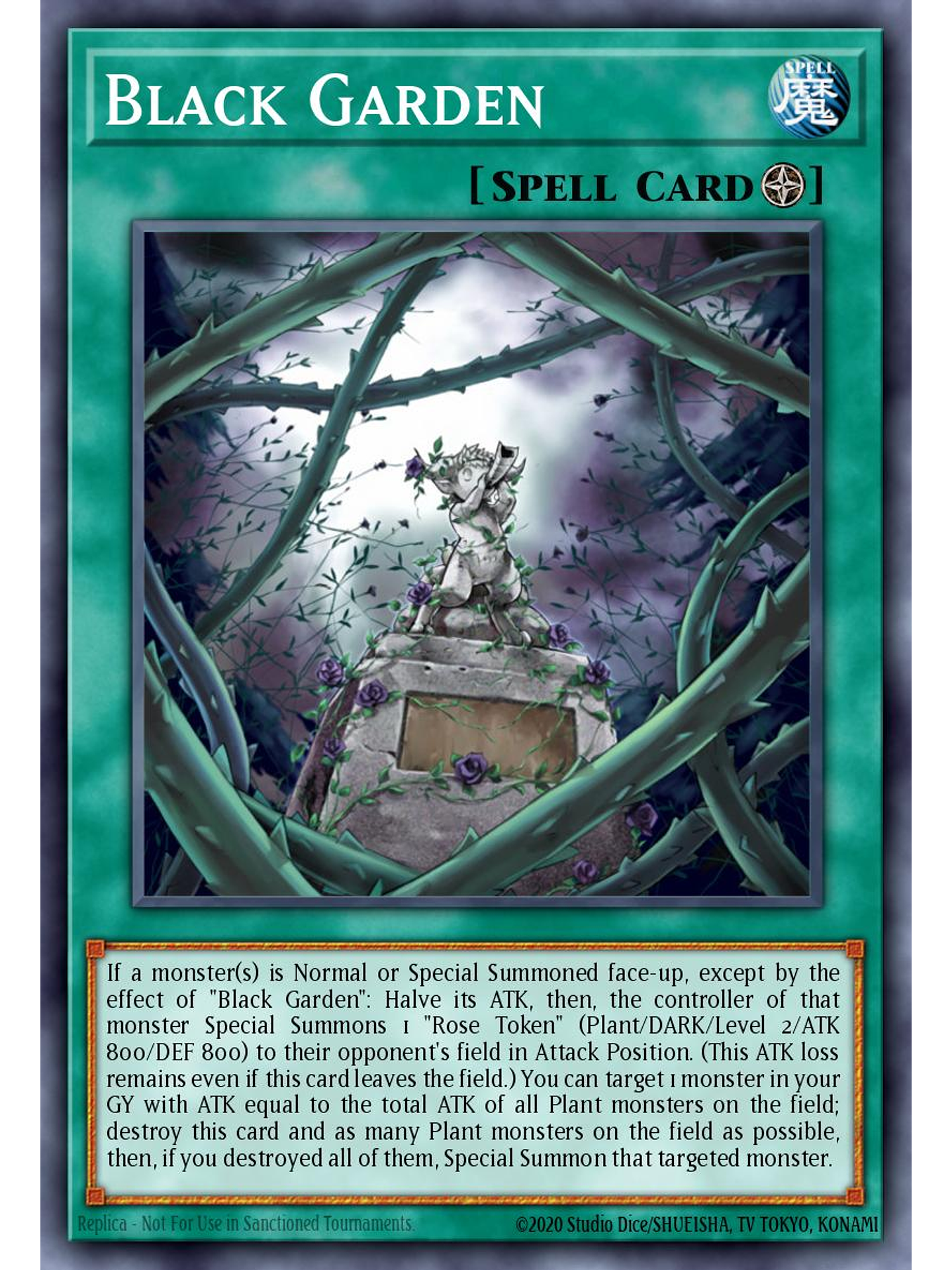 Black Garden - L5DD-ENA18 - Common 1st Edition 1