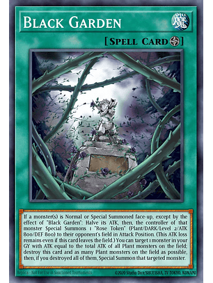 Black Garden - L5DD-ENA18 - Common 1st Edition