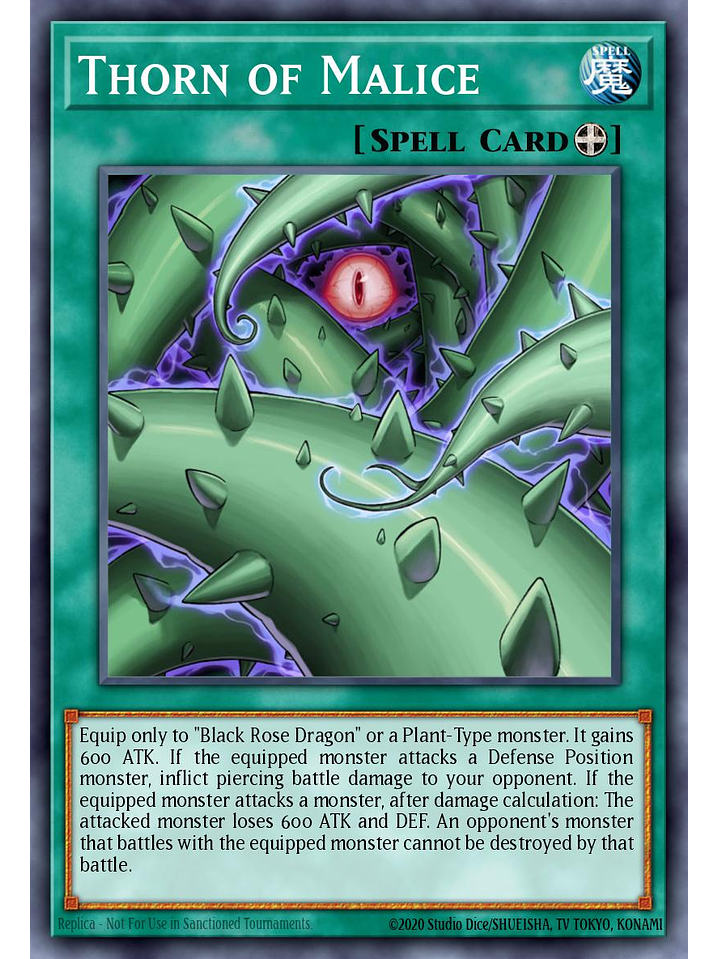 Thorn of Malice - L5DD-ENA20 - Common 1st Edition 1