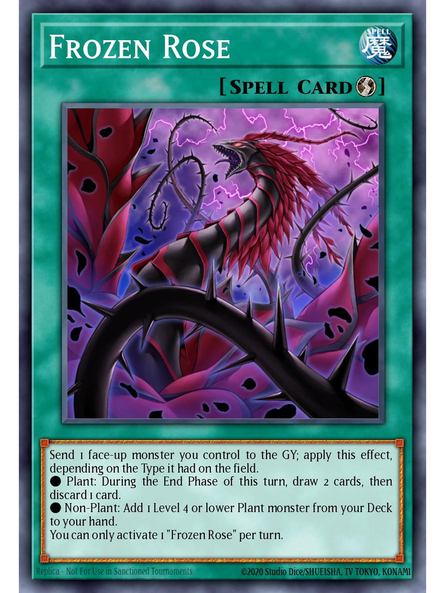 Frozen Rose - L5DD-ENA21 - Common 1st Edition 1