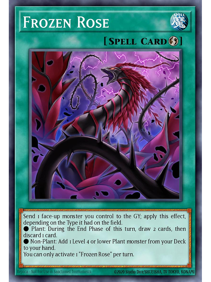 Frozen Rose - L5DD-ENA21 - Common 1st Edition 1