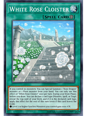 White Rose Cloister - L5DD-ENA22 - Common 1st Edition