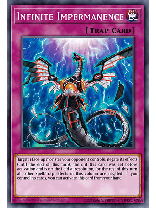 Infinite Impermanence - L5DD-ENA24 - Common 1st Edition