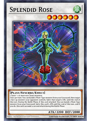 Splendid Rose - L5DD-ENA27 - Common 1st Edition