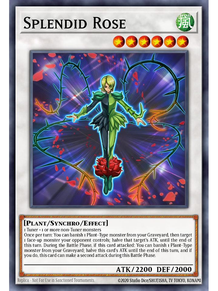 Splendid Rose - L5DD-ENA27 - Common 1st Edition 1