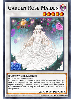 Garden Rose Maiden - L5DD-ENA29 - Common 1st Edition