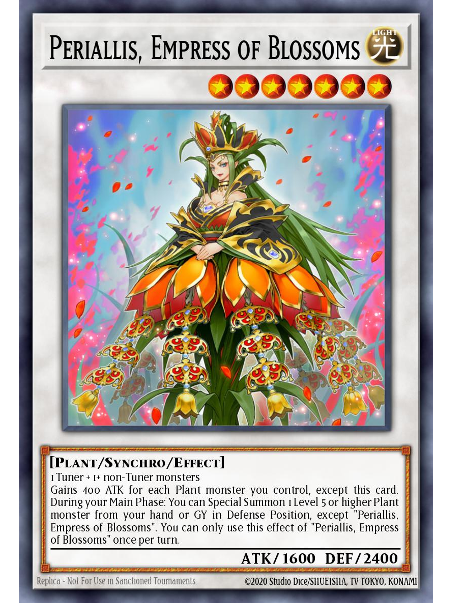 Periallis, Empress of Blossoms - L5DD-ENA31 - Ultra Rare 1st Edition 1