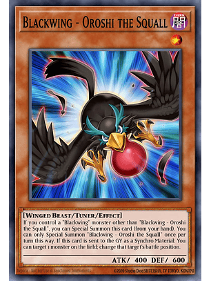 Blackwing - Oroshi the Squall - L5DD-ENC07 - Common 1st Edition