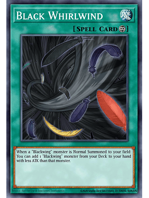 Black Whirlwind - L5DD-ENC19 - Common 1st Edition