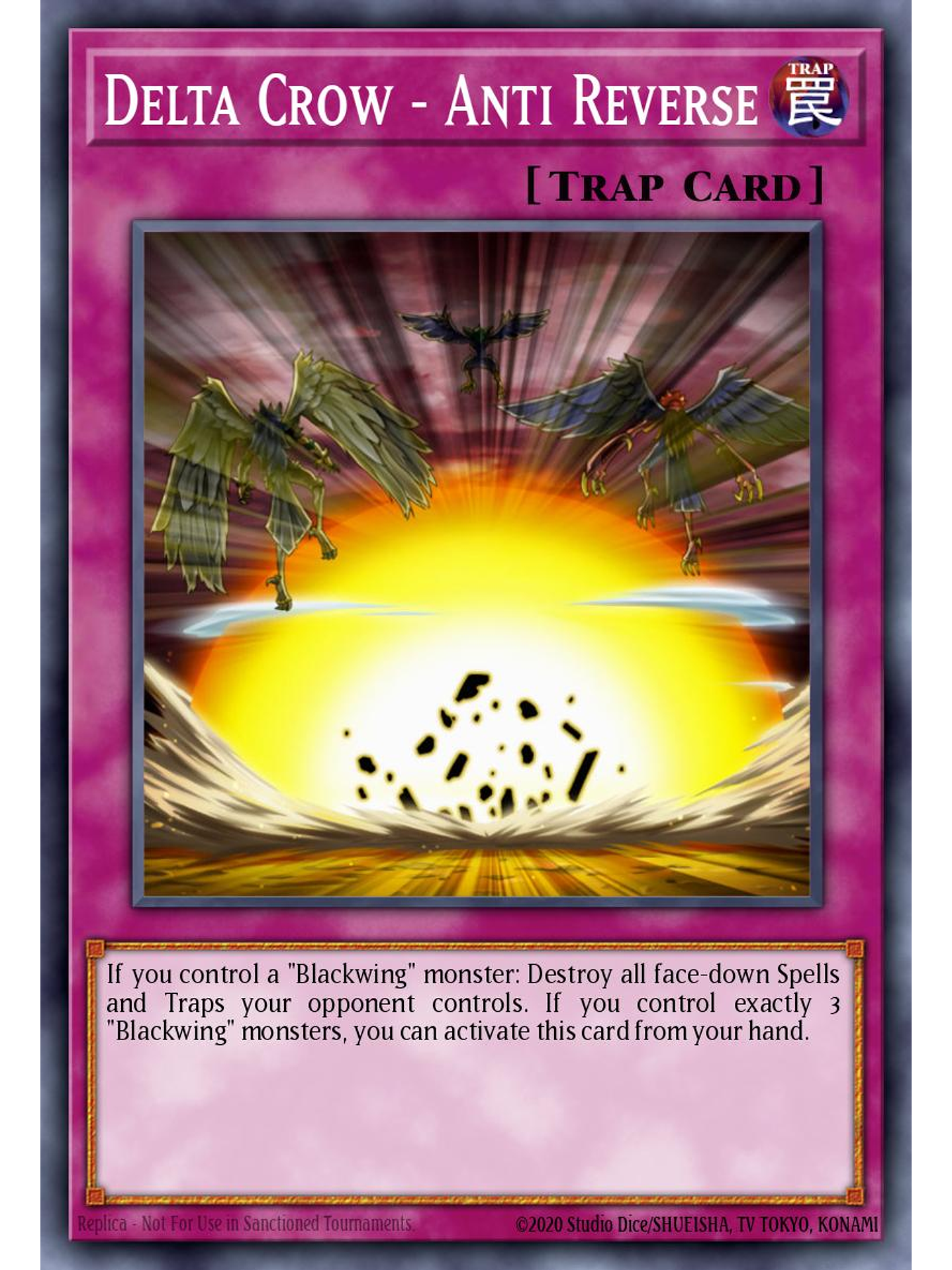 Delta Crow - Anti Reverse - L5DD-ENC24 - Common 1st Edition 1