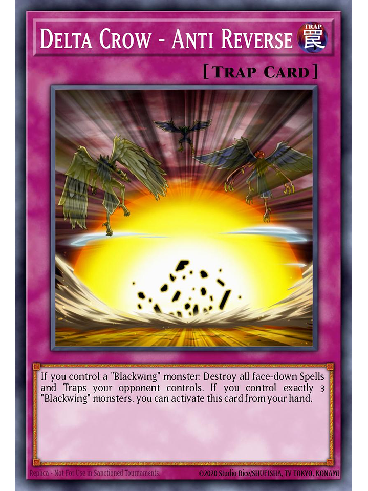 Delta Crow - Anti Reverse - L5DD-ENC24 - Common 1st Edition 1