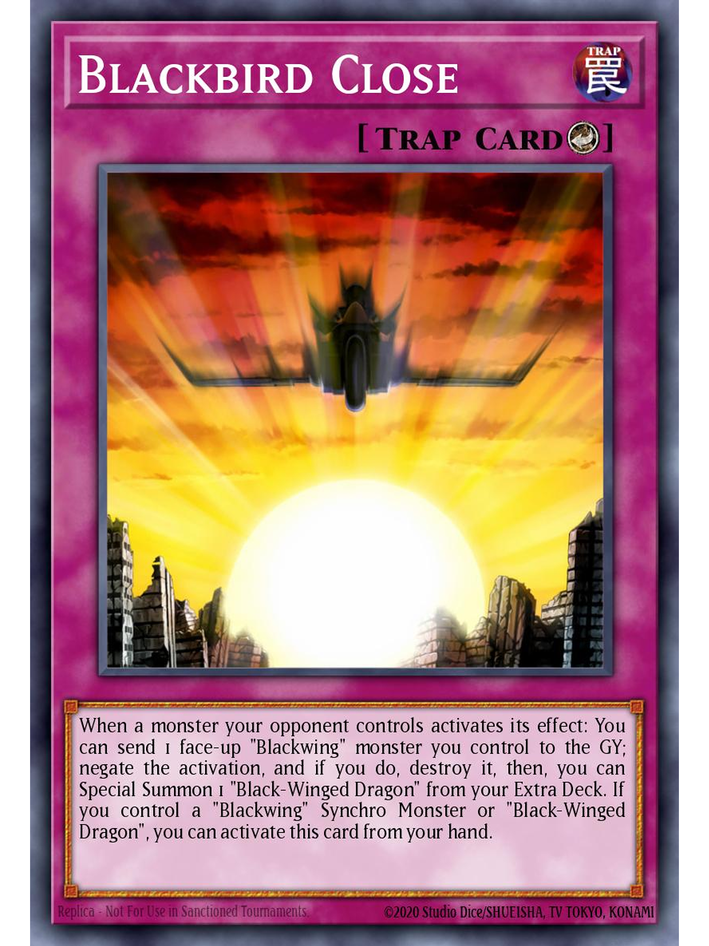 Blackbird Close - L5DD-ENC25 - Ultra Rare 1st Edition 1