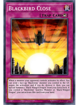 Blackbird Close - L5DD-ENC25 - Ultra Rare 1st Edition