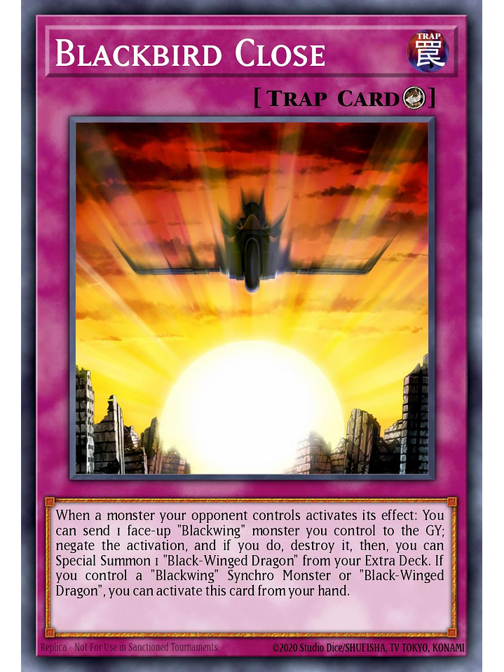 Blackbird Close - L5DD-ENC25 - Ultra Rare 1st Edition 1