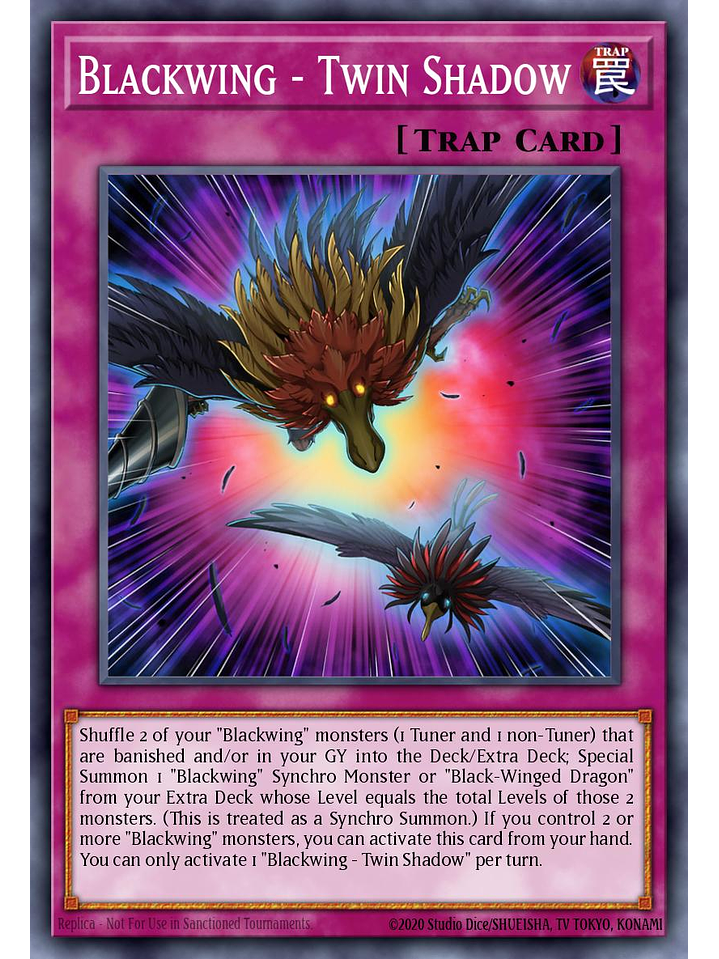 Blackwing - Twin Shadow - L5DD-ENC26 - Common 1st Edition 1