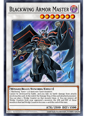 Blackwing Armor Master - L5DD-ENC27 - Ultra Rare 1st Edition