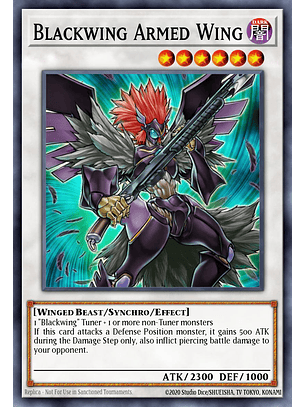 Blackwing Armed Wing - L5DD-ENC28 - Common 1st Edition