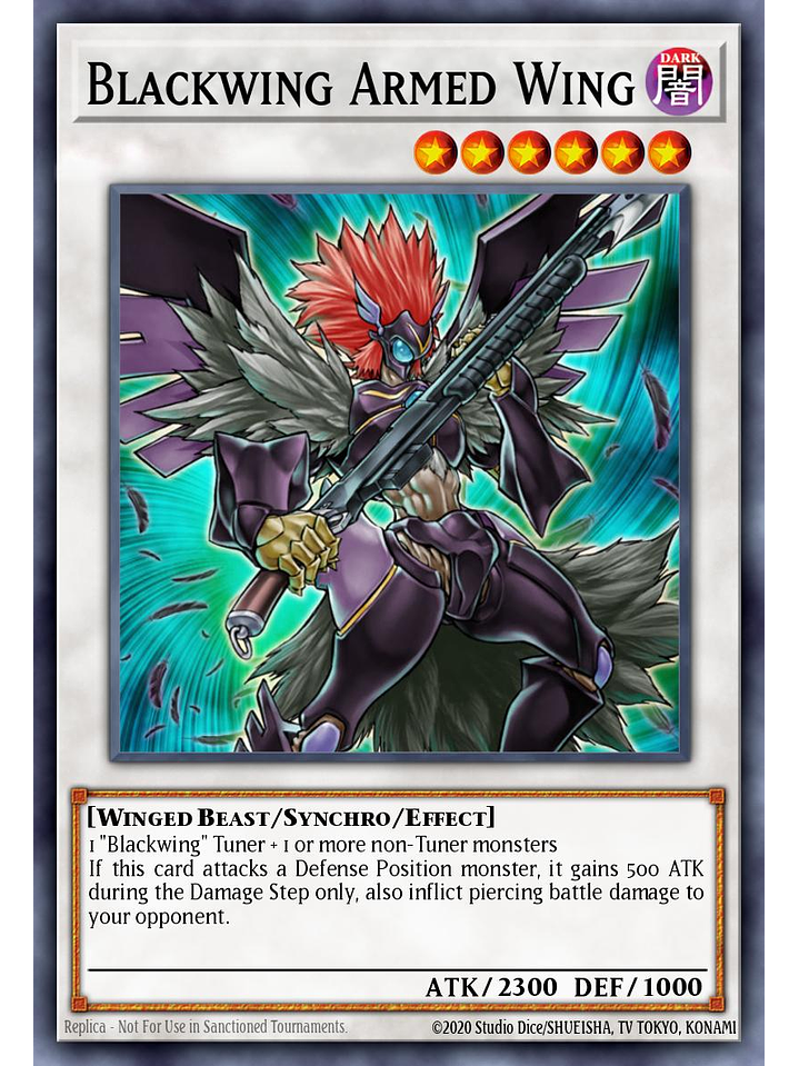 Blackwing Armed Wing - L5DD-ENC28 - Common 1st Edition 1