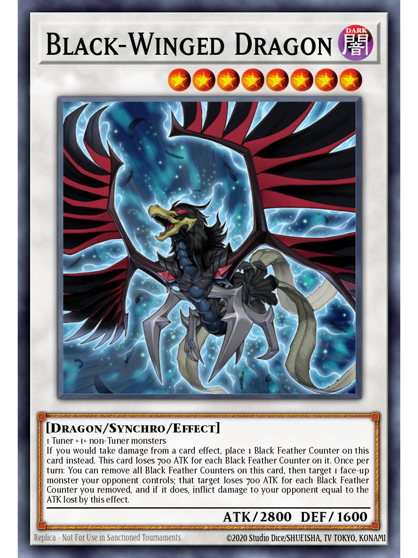 Black-Winged Dragon - L5DD-ENC30 - Common 1st Edition 1