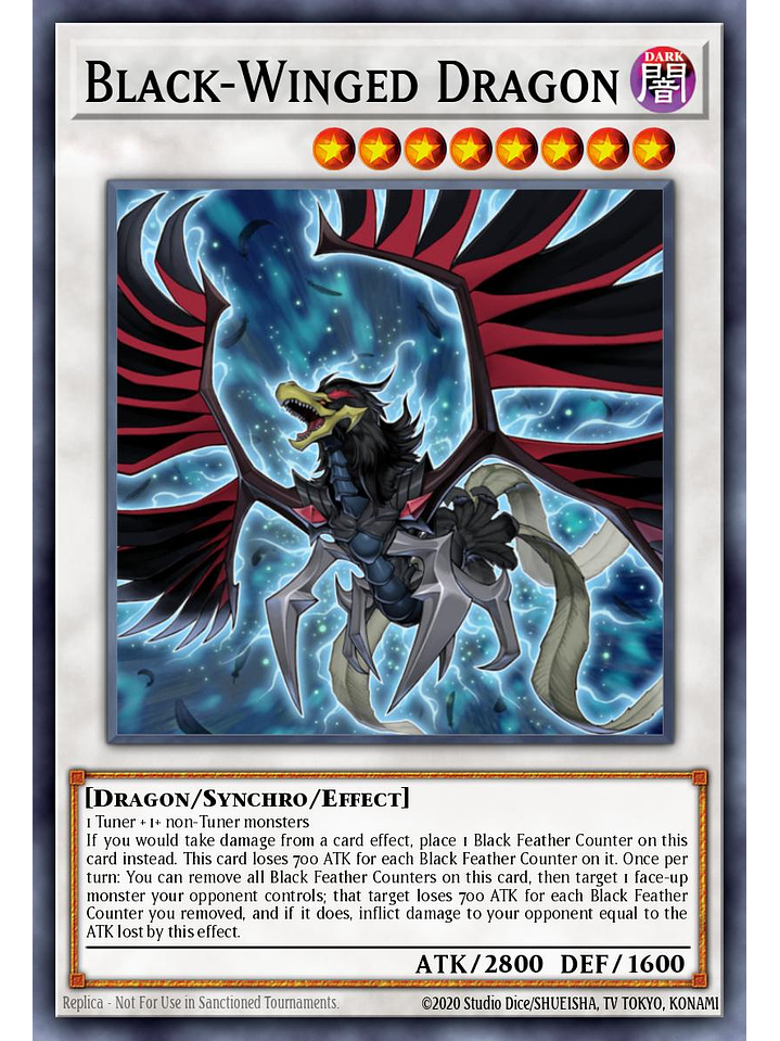 Black-Winged Dragon - L5DD-ENC30 - Common 1st Edition 1