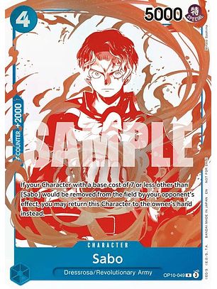 OP10-049 (Alternate Art) Sabo