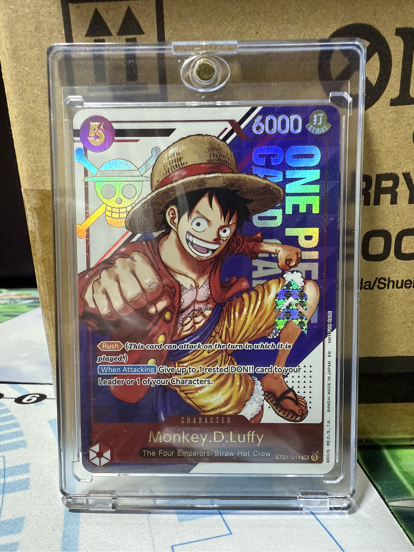 ST21-014 (Alternate Art) Monkey.D.Luffy 2