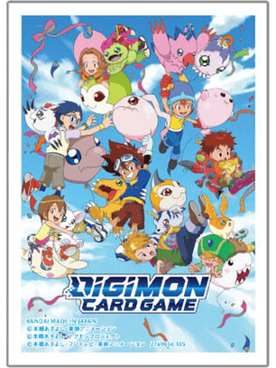 Protectores Digimon Animation Series 25th Anniversary Set Digi-Egg (5 Protectores por pack)