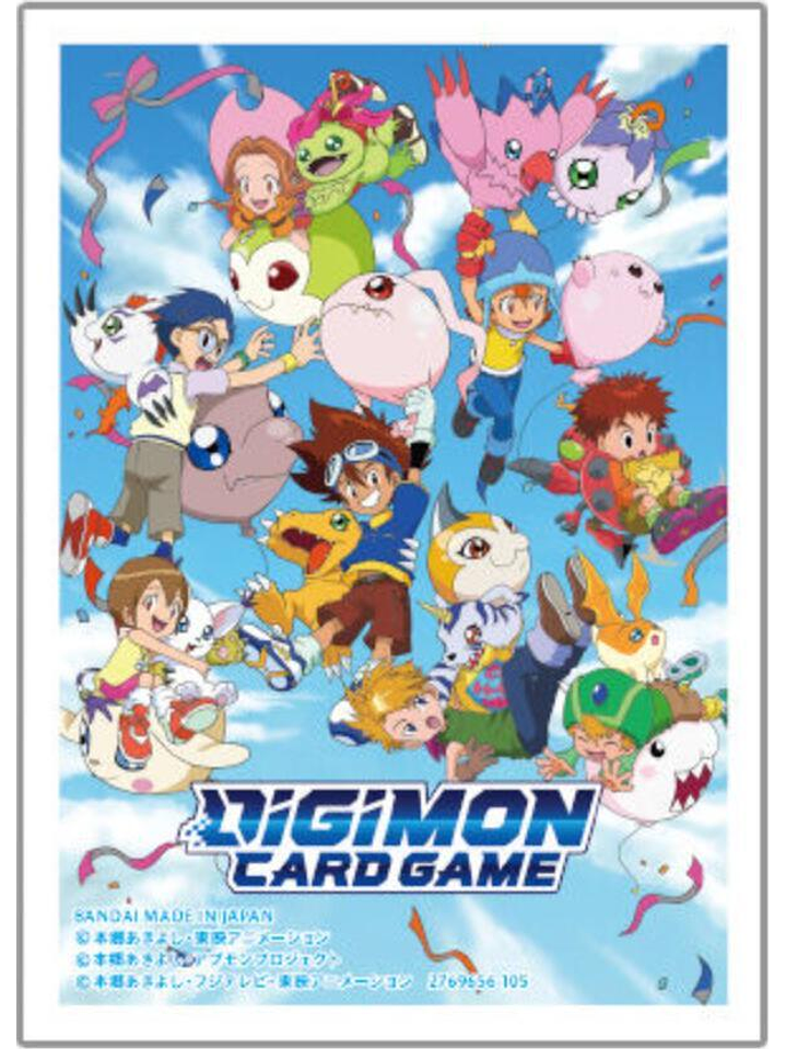 Protectores Digimon Animation Series 25th Anniversary Set Digi-Egg (5 Protectores por pack) 1