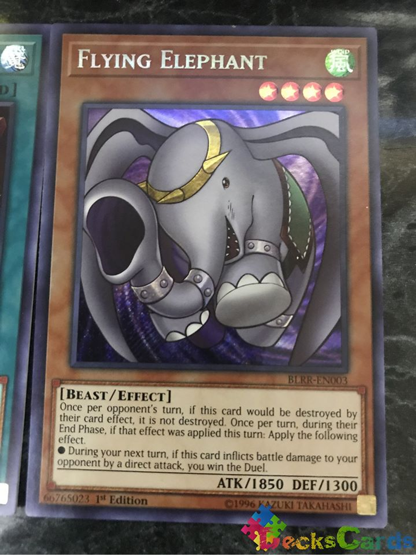 Flying Elephant - BLRR-EN003 - Secret Rare 1st Edition 1