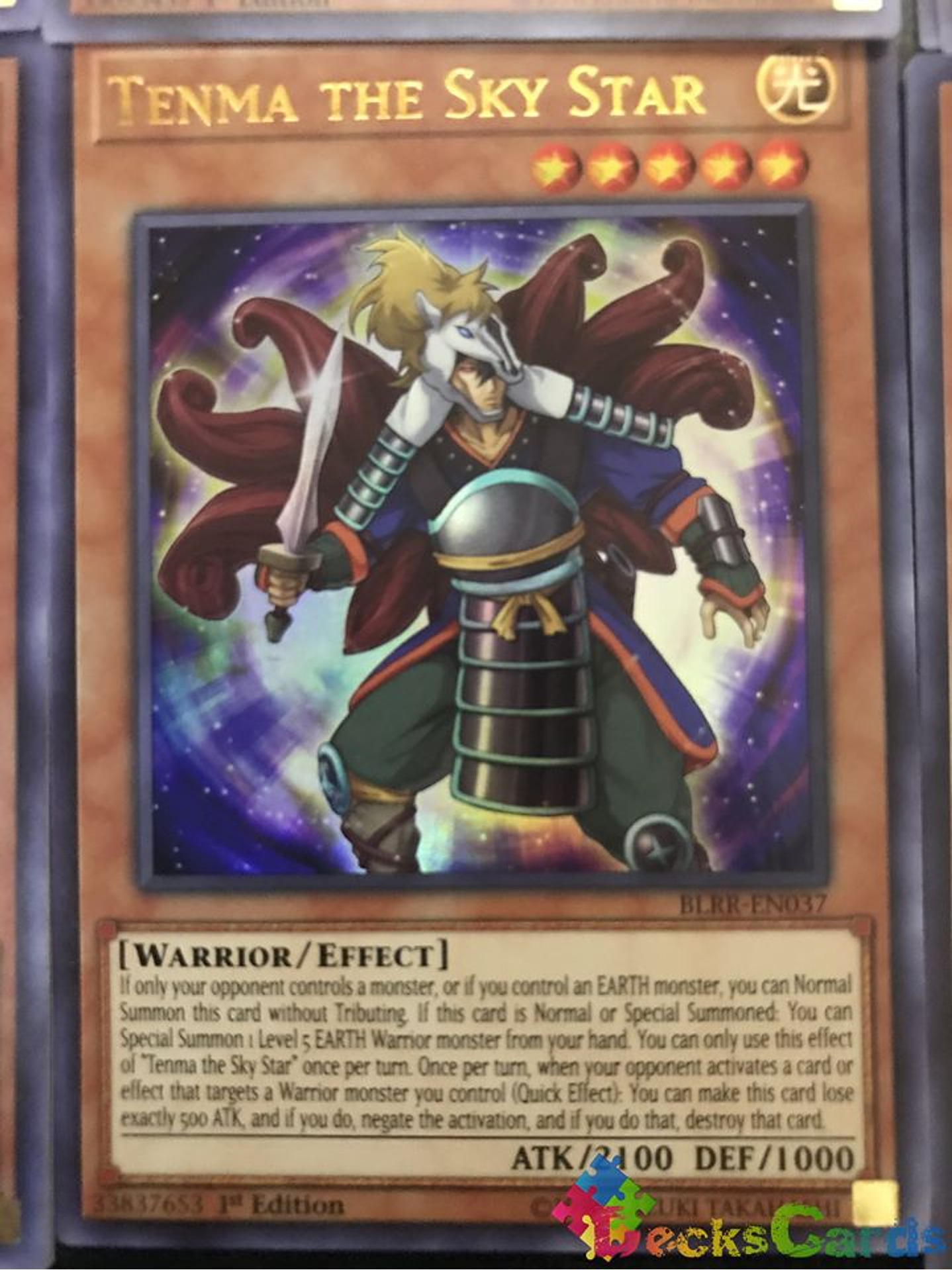 Tenma the Sky Star - BLRR-EN037 - Ultra Rare 1st Edition 1