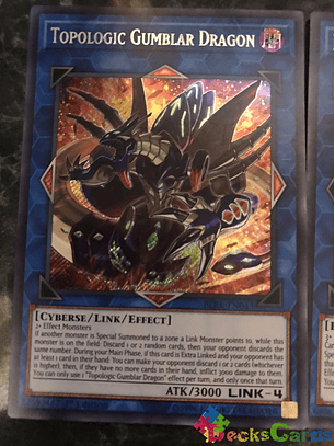 Topologic Gumblar Dragon - BLRR-EN043 - Secret Rare 1st Edition