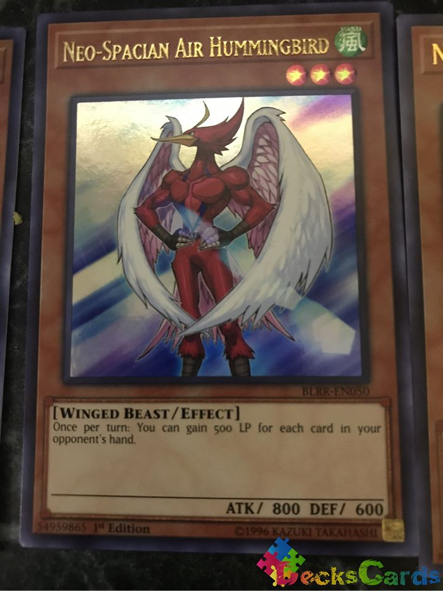 Neo-Spacian Air Hummingbird - BLRR-EN050 - Ultra Rare 1st Edition 1