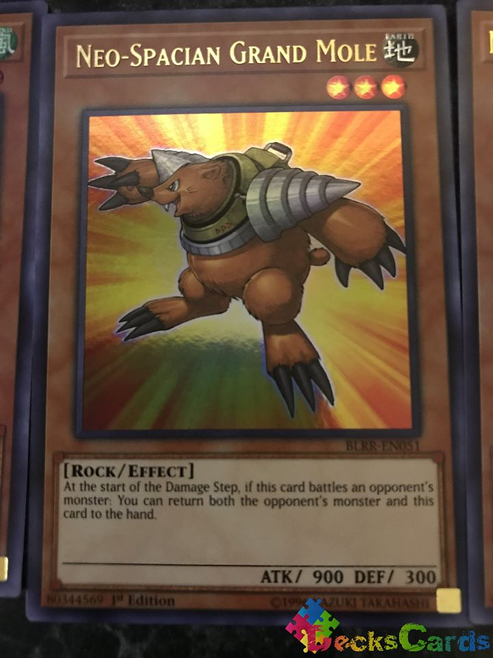 Neo-Spacian Grand Mole - BLRR-EN051 - Ultra Rare 1st Edition 1