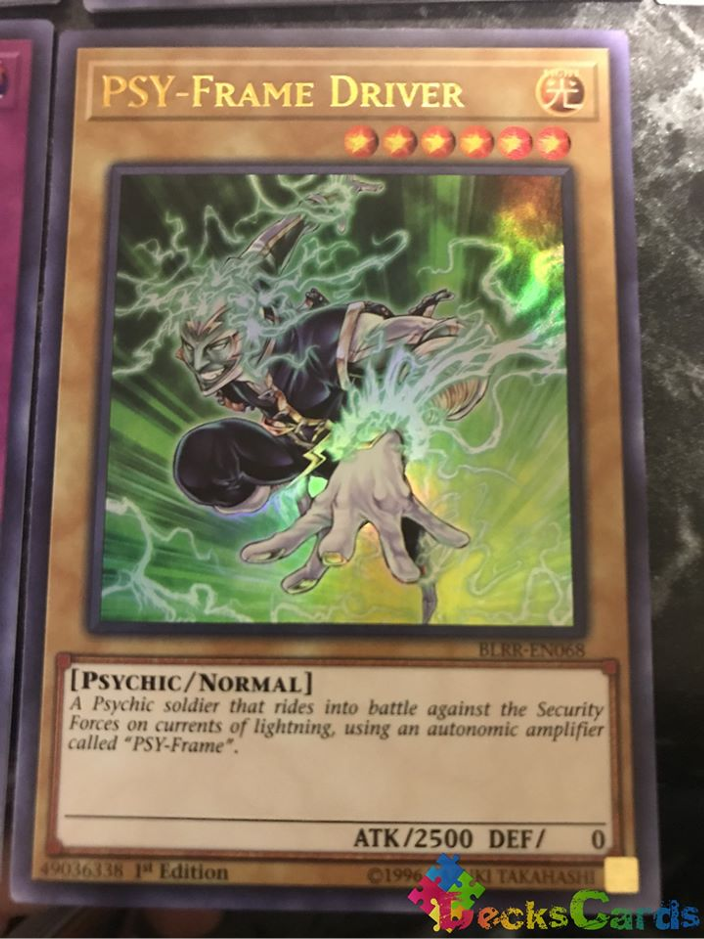 PSY-Frame Driver - BLRR-EN068 - Ultra Rare 1st Edition 1
