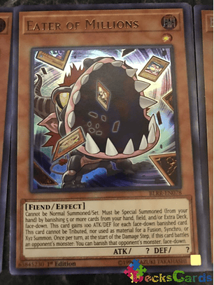 Eater of Millions - BLRR-EN078 - Ultra Rare 1st Edition