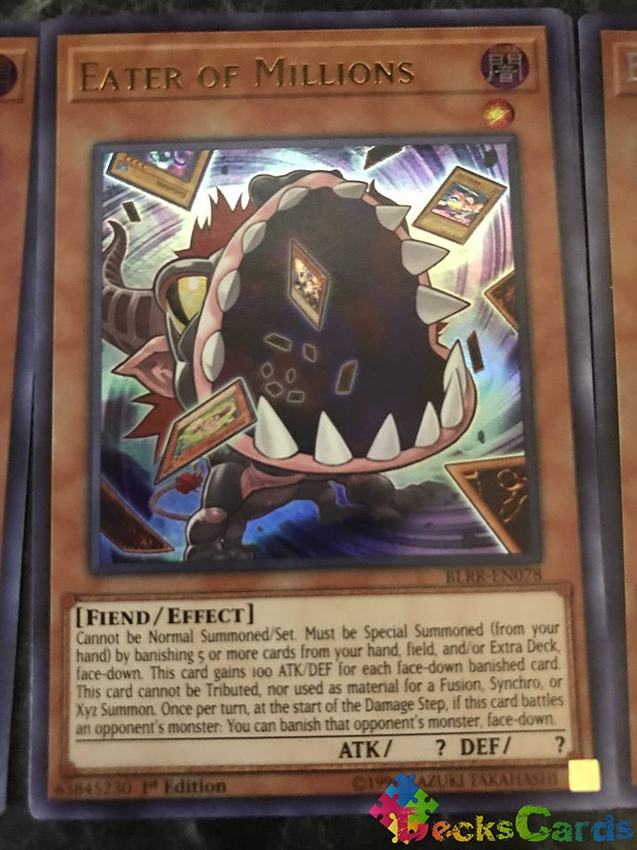 Eater of Millions - BLRR-EN078 - Ultra Rare 1st Edition 1