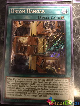 Union Hangar - BLRR-EN092 - Secret Rare 1st Edition